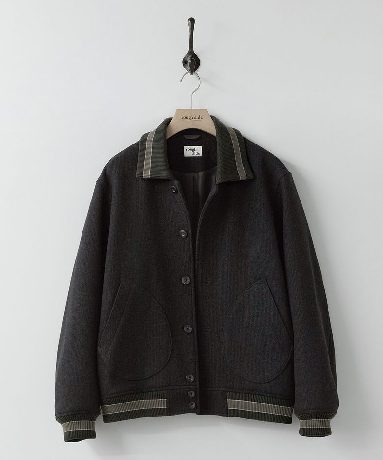 League Bomber Ash Black