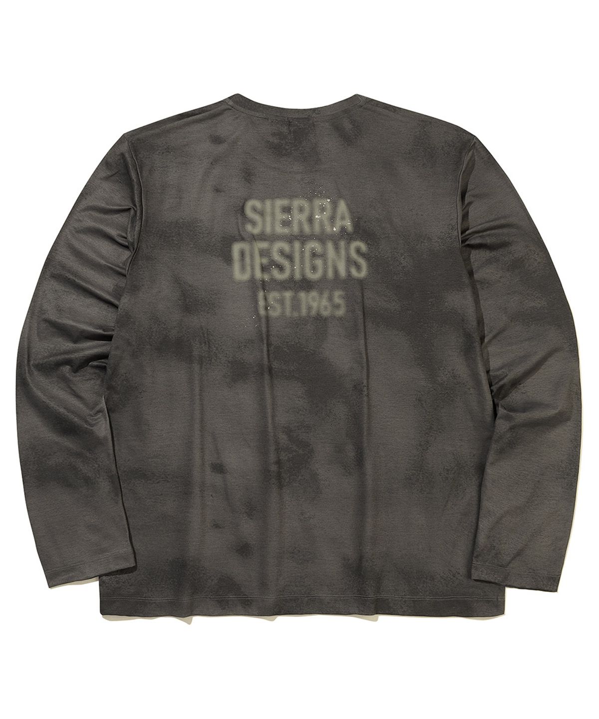 시에라디자인(SIERRA DESIGNS) 더스크 그래픽 롱슬리브 CHARCOAL