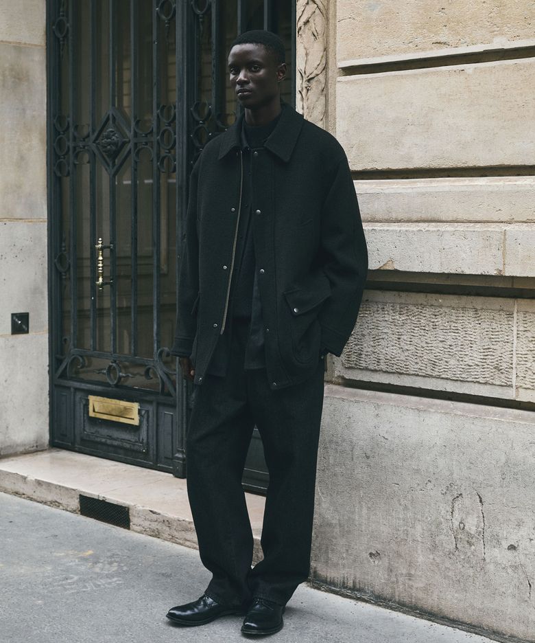 Range Coat Ash Black