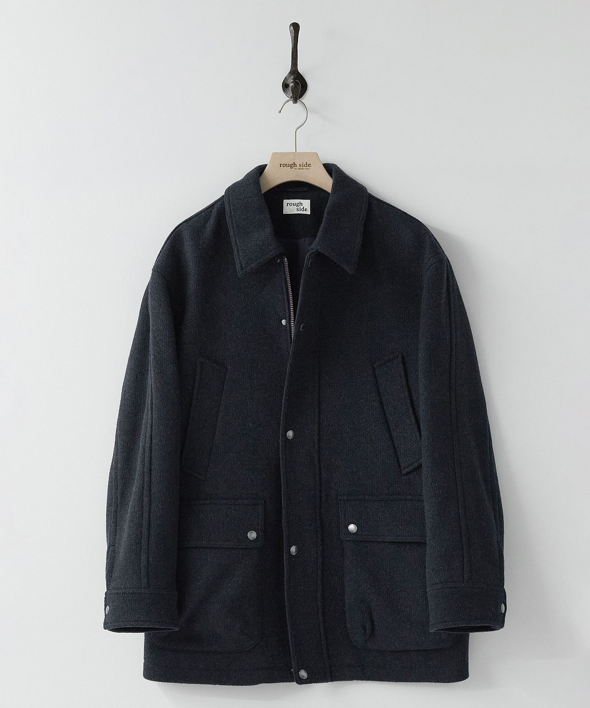 러프사이드(ROUGHSIDE) Range Coat Dark Navy