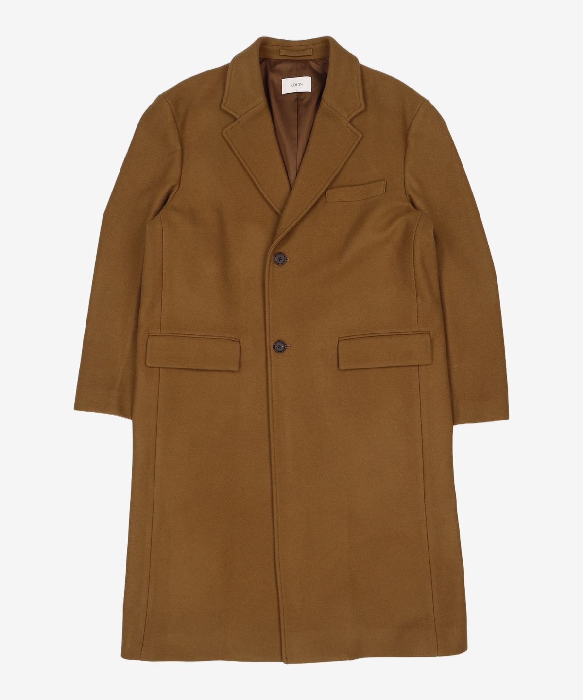 소신(SOCIN) Melton Wool Chester Coat (Camel) L