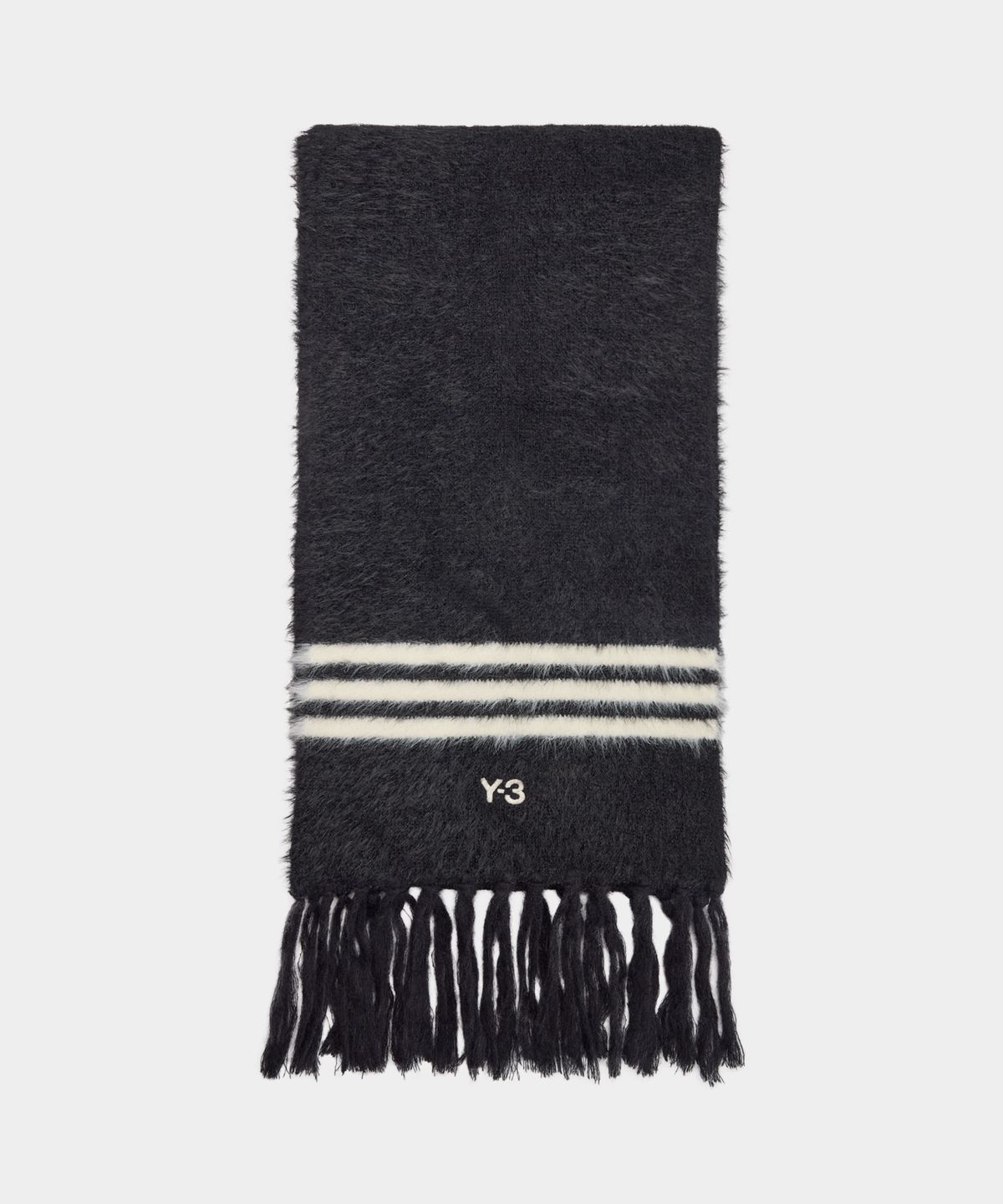 와이쓰리(Y-3) (U) 3S 스카프 블랙 Y-3 3S SCARF BLACK/CREAM WHITE