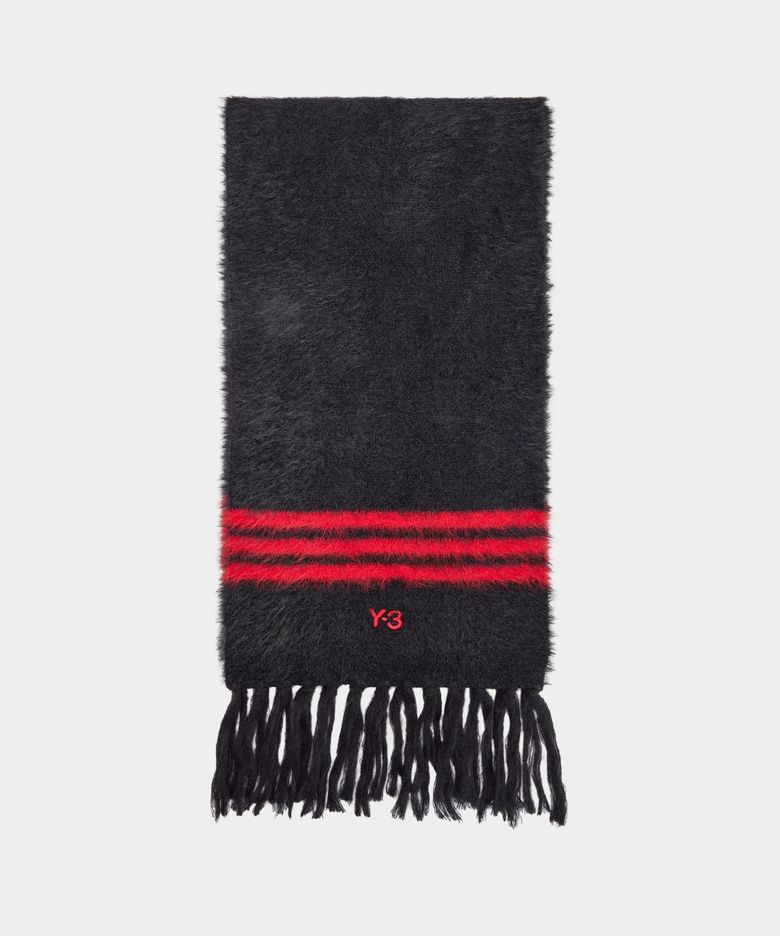 (U) 3S 스카프 레드 Y-3 3S SCARF BLACK/SCARLET