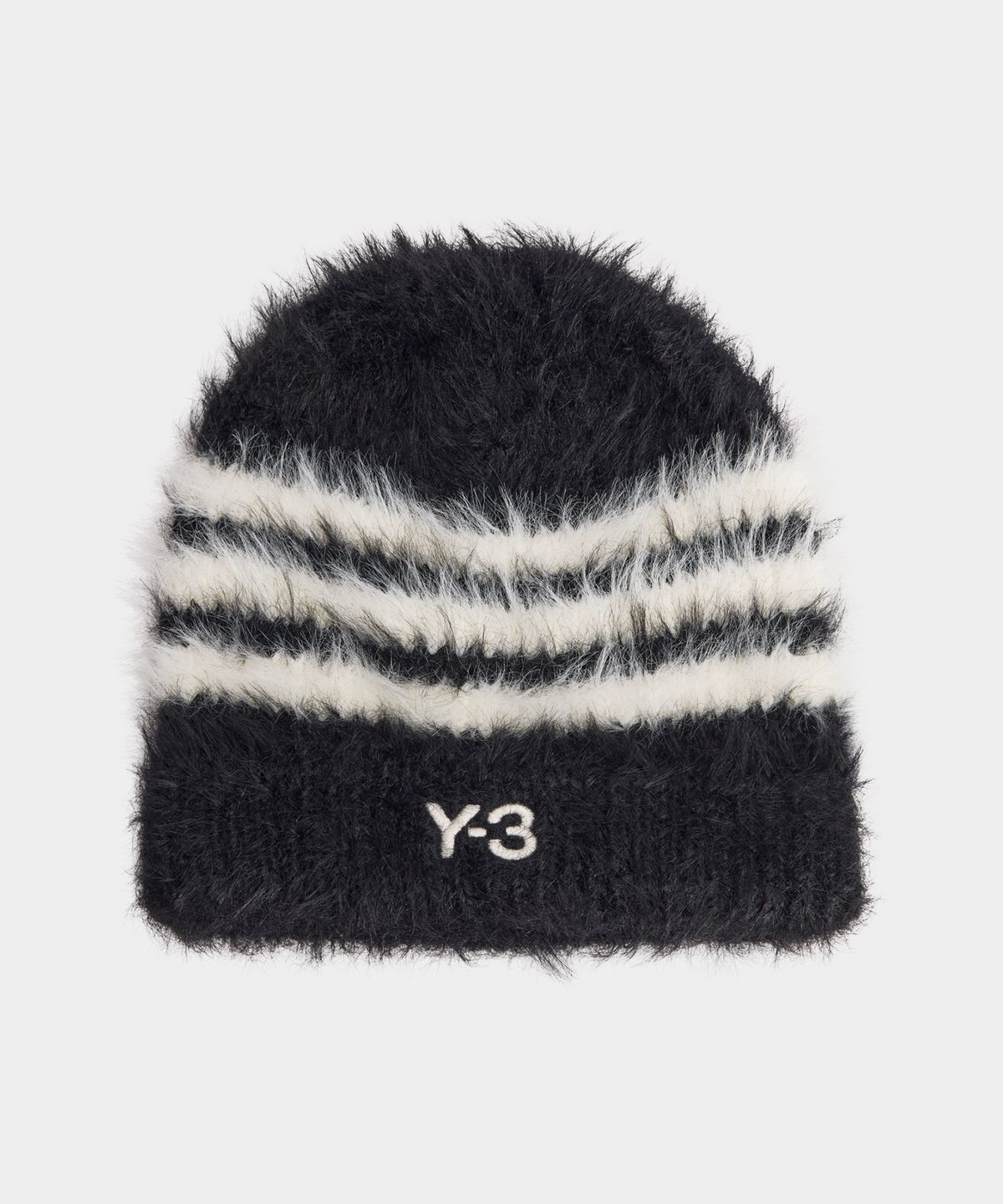 와이쓰리(Y-3) (U) 3S 비니 블랙 Y-3 3S BEANIE BLACK/CREAM WHITE