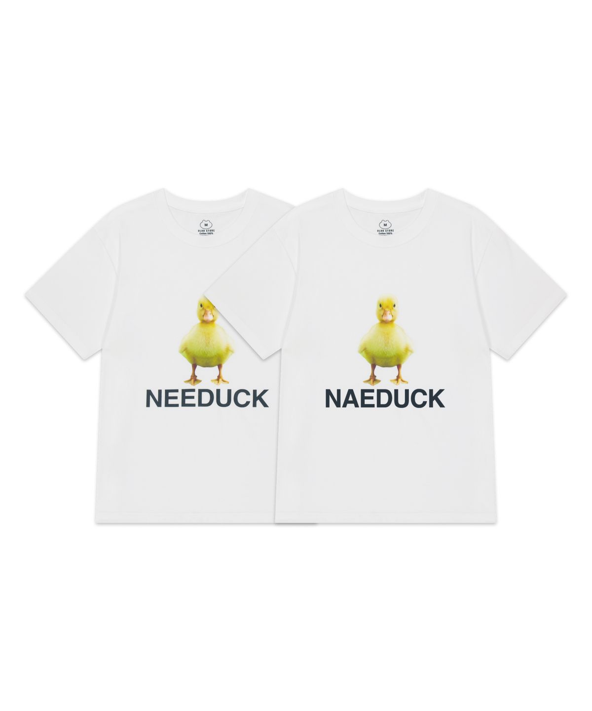 얼렁뚱땅 상점(ULDD STORE) [통닭천사] 니덕/내덕 Tee White