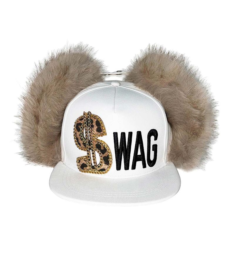 Swag Twill Earflap Cap White