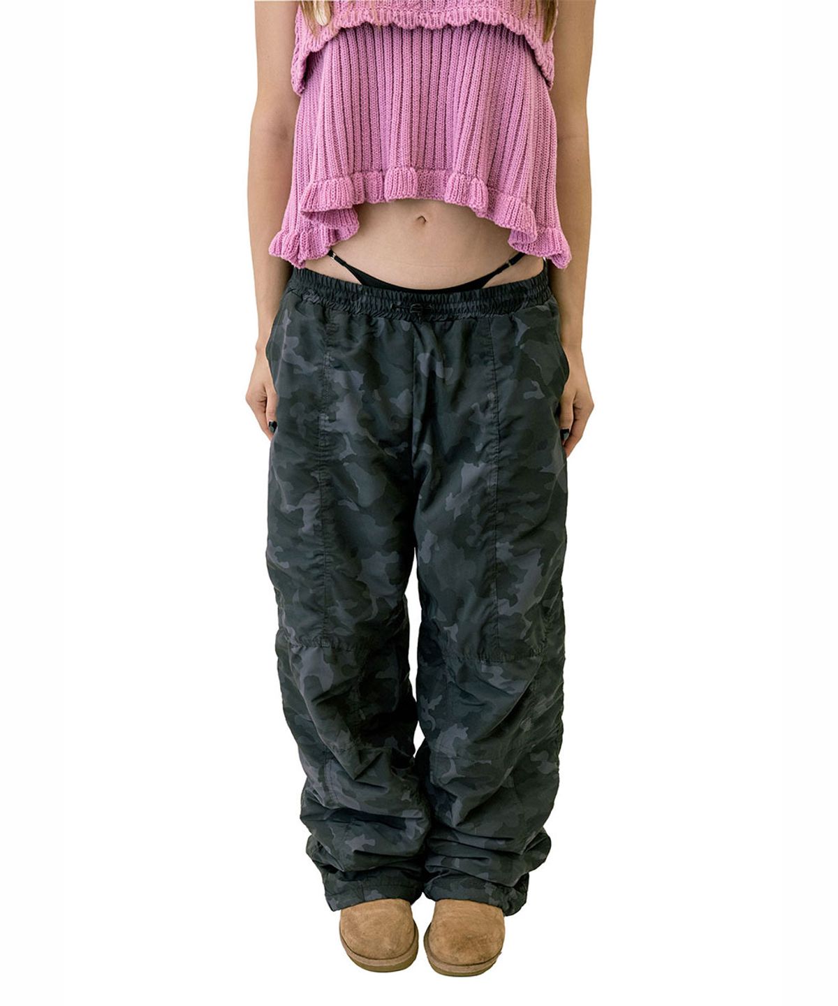 스컬프터(SCULPTOR) Padded Wide Pants Camo