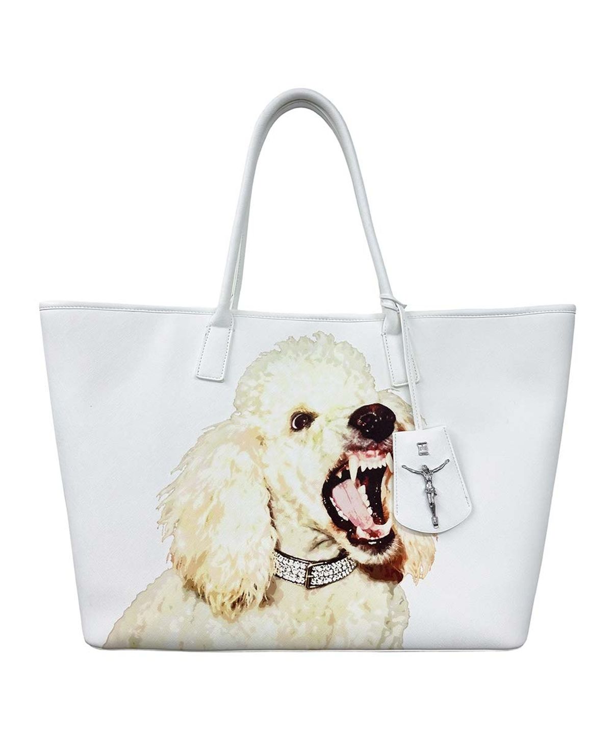 스컬프터(SCULPTOR) Unholy Paws Market Tote Bag White