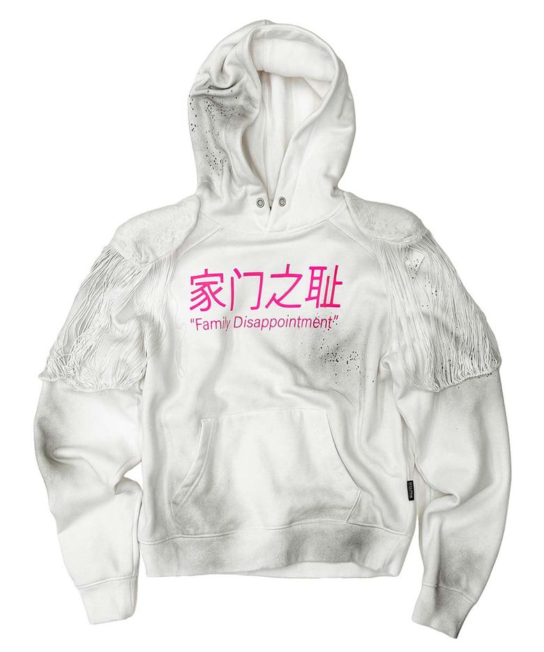 Bad Seed Marching Band Hoodie White
