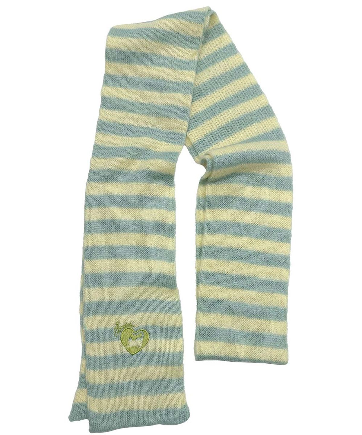 스컬프터(SCULPTOR) Mohair Blend Stripe Scarf Lemon/Mint