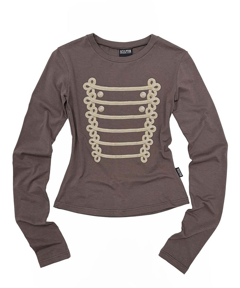 Napoleon Long Sleeve Tee Brown