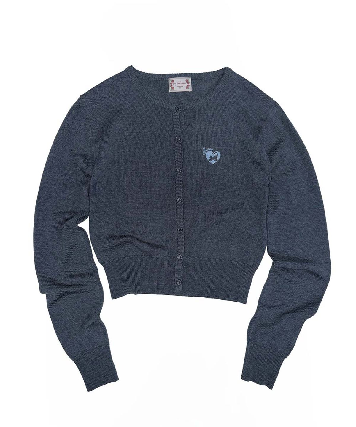 스컬프터(SCULPTOR) Sweet Kitty Basic Cardigan Navy