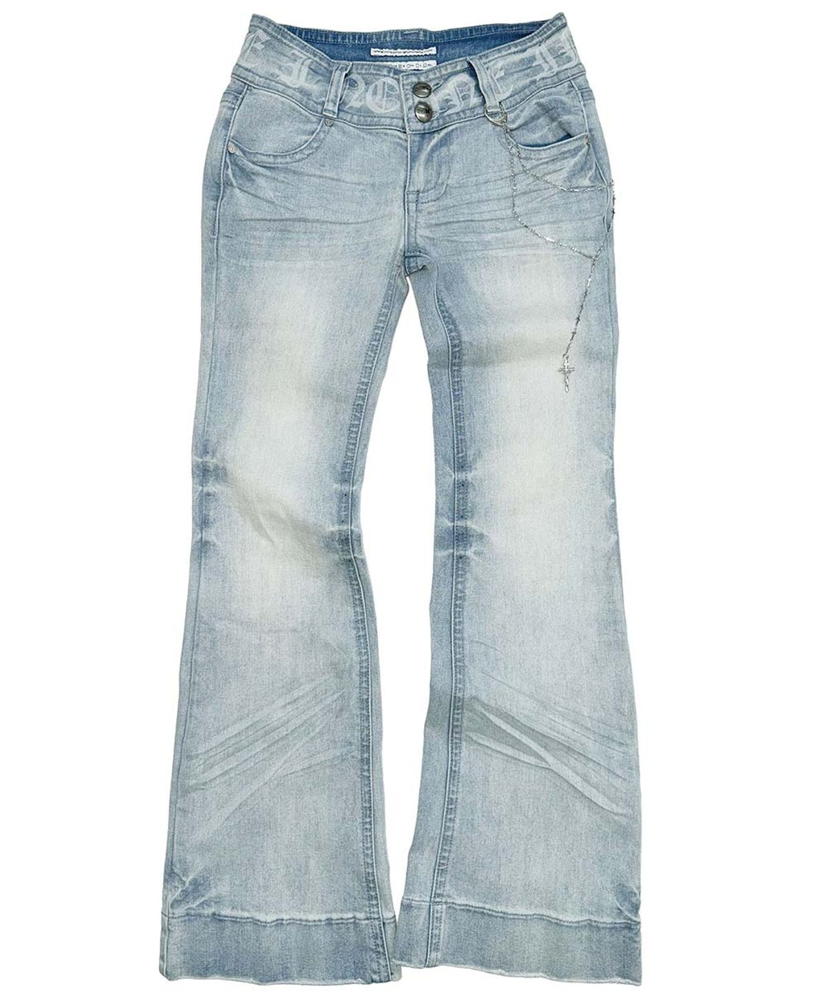 스컬프터(SCULPTOR) Confession Chain Denim Light Blue