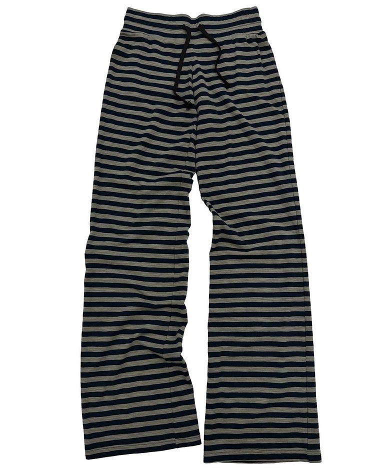 Classic Striped Jersey Pants Navy