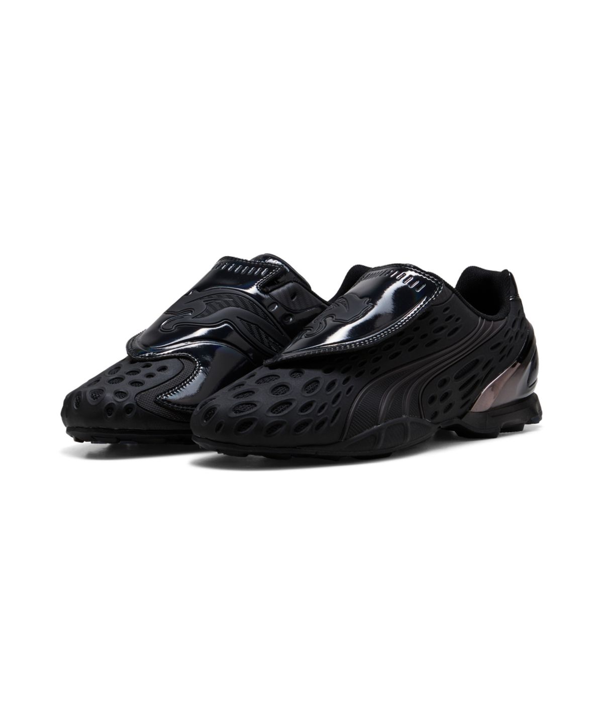 푸마(PUMA) V-S1 컨택트 몰드 - 푸마 블랙:플랫 다크 그레이 / 408991-01