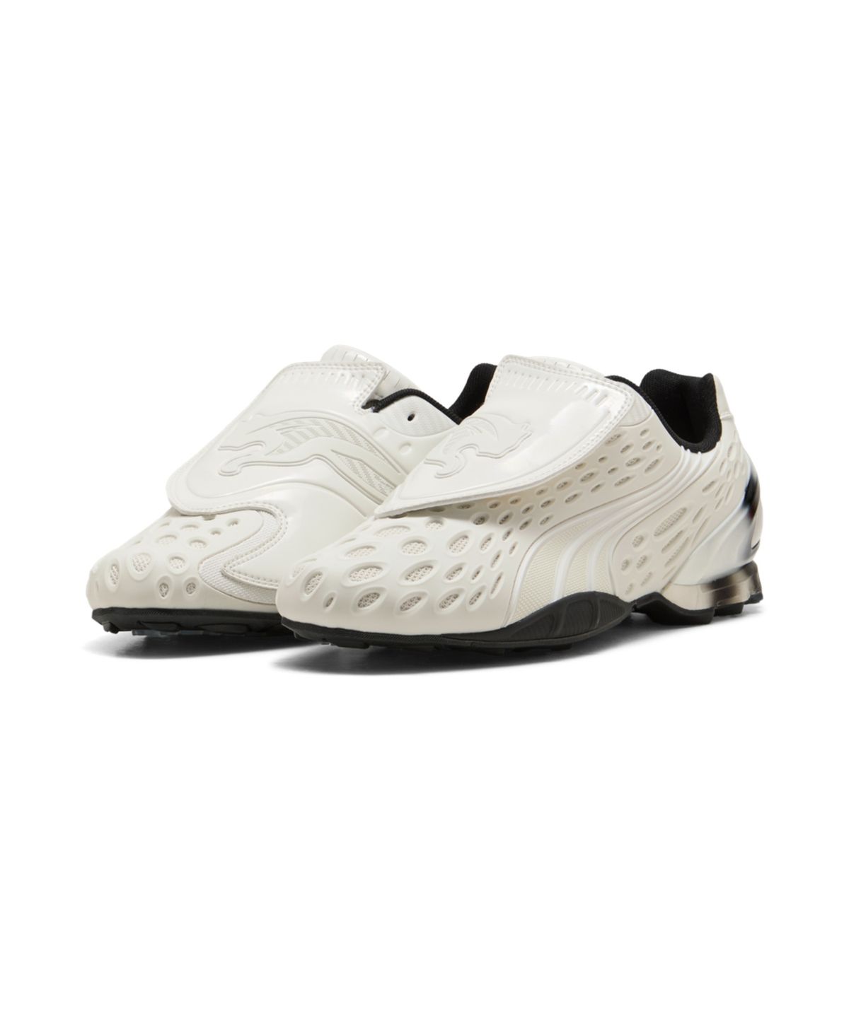 푸마(PUMA) V-S1 컨택트 몰드 - 베이퍼 그레이:웜 화이트 / 408991-02
