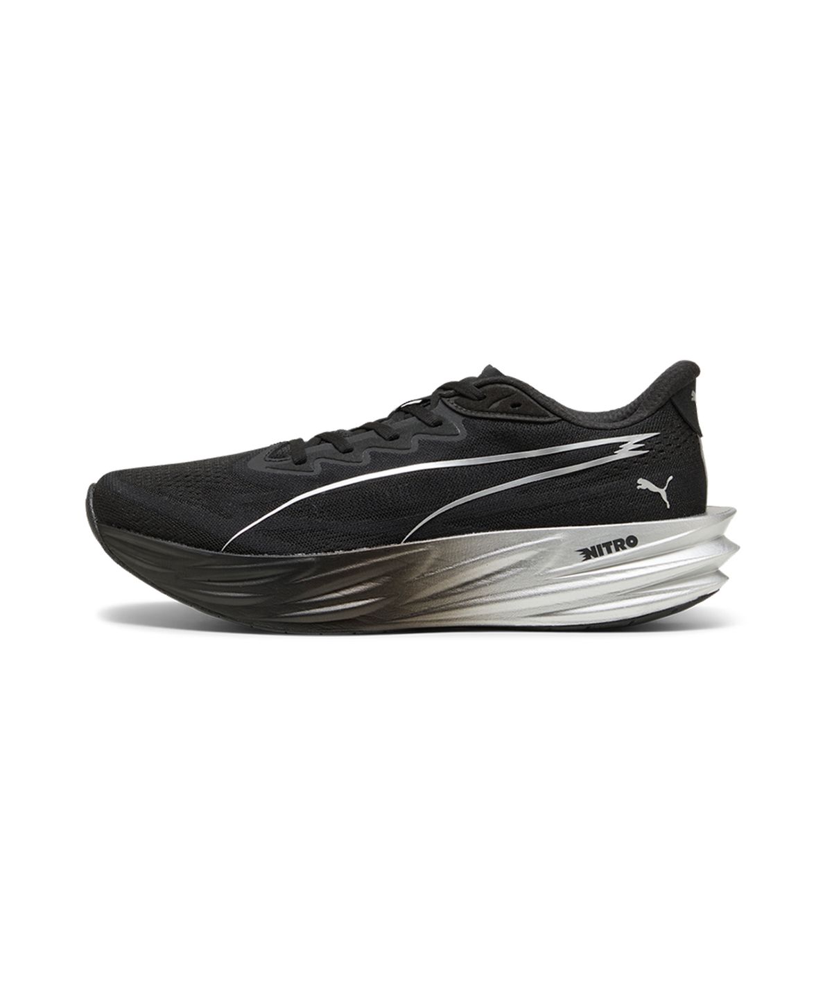 푸마(PUMA) 디비에이트 퓨어 나이트로 - 푸마 블랙:플랫 다크 그레이:푸마 실버 / 313904-16