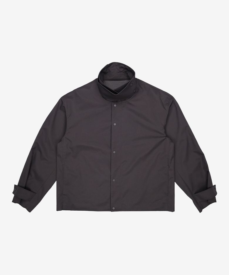 미니멀 크롭 블루종 BLACK L