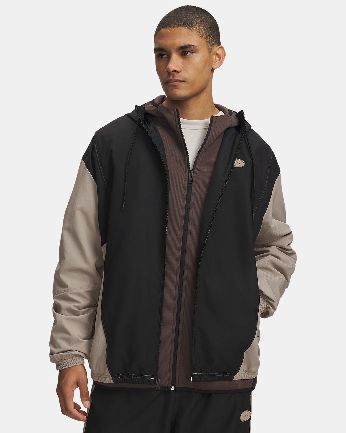 언더아머(UNDERARMOUR) UA 라이벌 우븐 컬러블록6013415-009