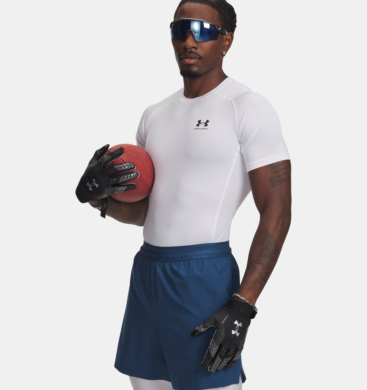 언더아머(UNDERARMOUR) 남성 HeatGear 아머 반팔 1361518-100