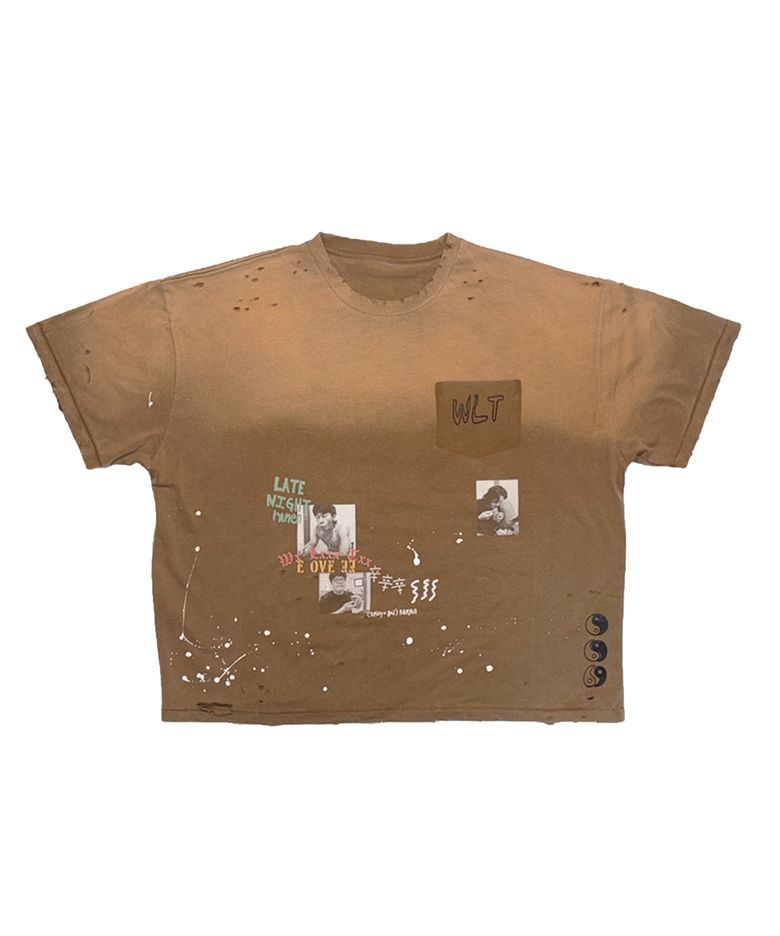 SUNFADED GRAPHIC TEE [TOBACCO]