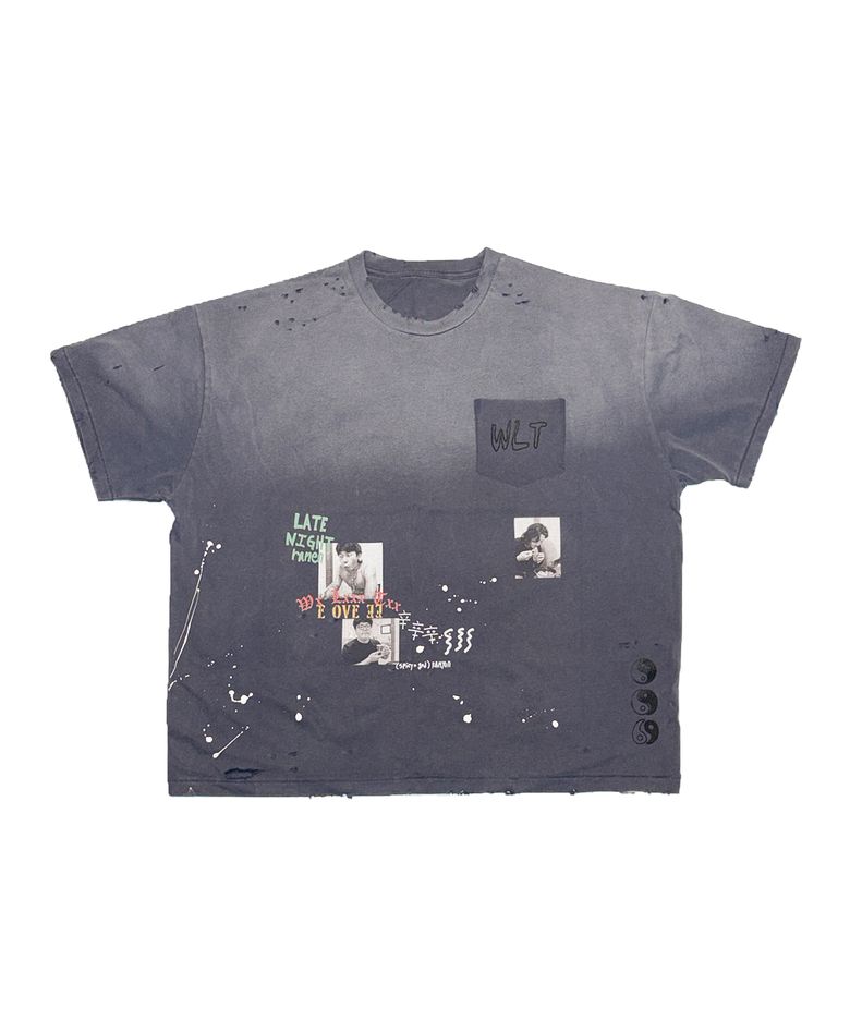 SUNFADED GRAPHIC TEE [VINTAGE NAVY]