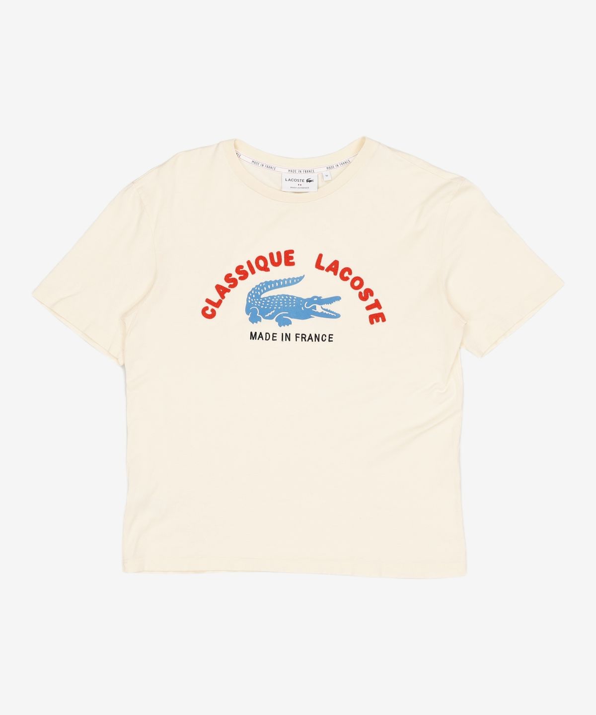 라코스테(LACOSTE) 여성 그래픽 반팔 티셔츠 TF1501-51G 056 36