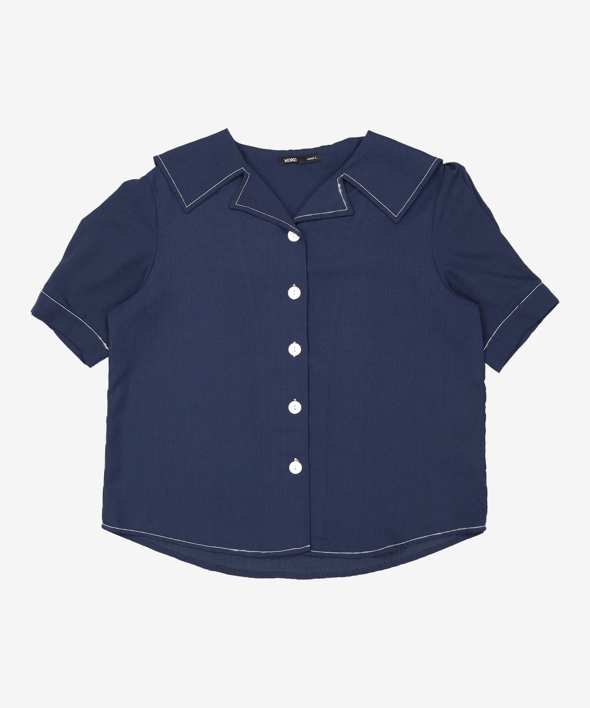 미쏘(MIXXO) 세일러카라 블라우스 MIWBWB517B L