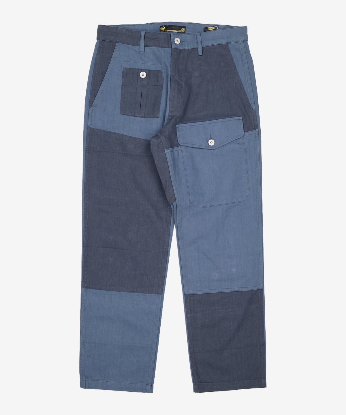 프리즘웍스(FRIZMWORKS) HBT PATCHWORK PANTS _ NAVY M