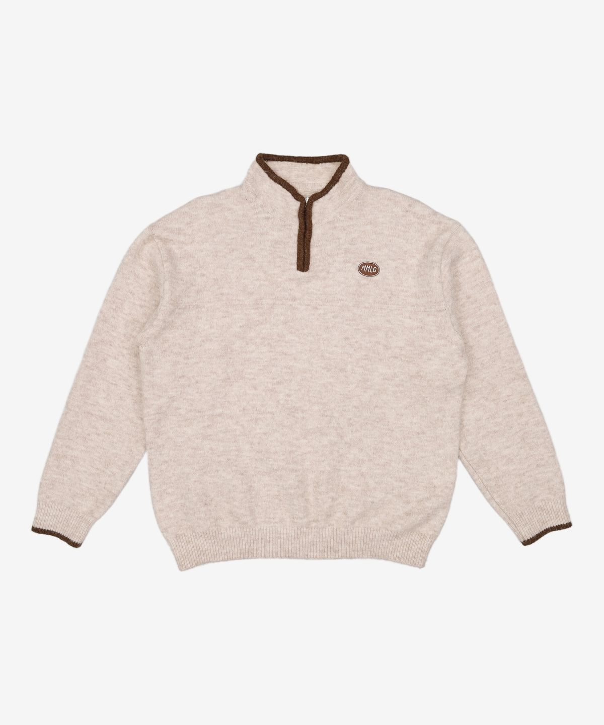 엠엠엘지(MMLG) [Mmlg] MOUNTAIN KNIT (OATMEAL) L