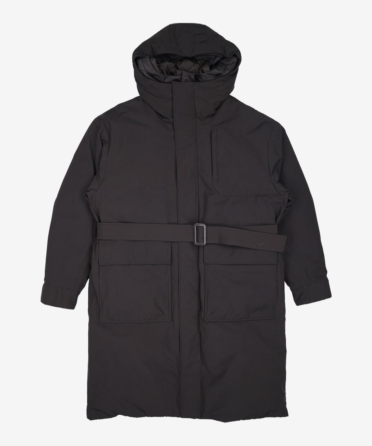 메종미네드(MAISON MINED) BLACK DOUBLE LONG GOOSE DOWN S