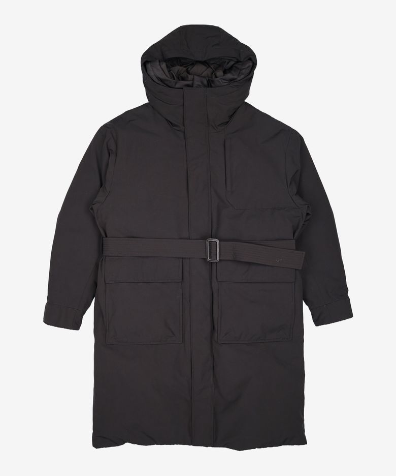 BLACK DOUBLE LONG GOOSE DOWN S