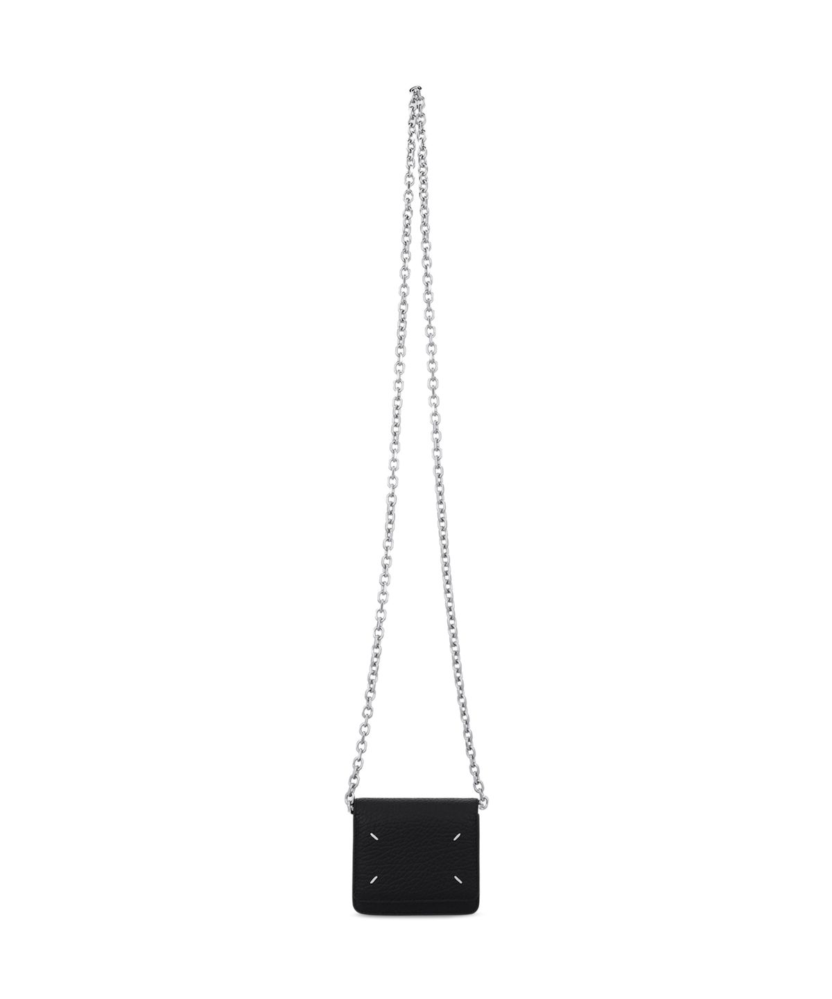 메종 마르지엘라(MAISON MARGIELA) 4 스티치 체인 지갑 - 블랙 / SA3UI0009P4455T8013