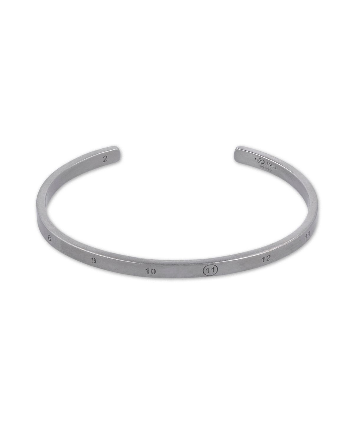 메종 마르지엘라(MAISON MARGIELA) 뉴메리컬 4MM 팔찌 - 실버 / SM1UY0107P9246121
