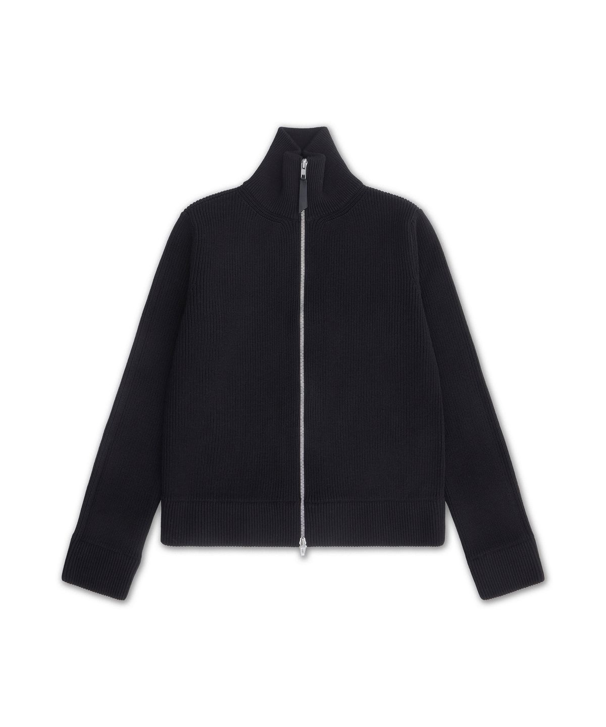 메종 마르지엘라(MAISON MARGIELA) 울 코튼 블렌드 카미옹뇌르 가디건 - 블랙 / S51HP0035S17781900F