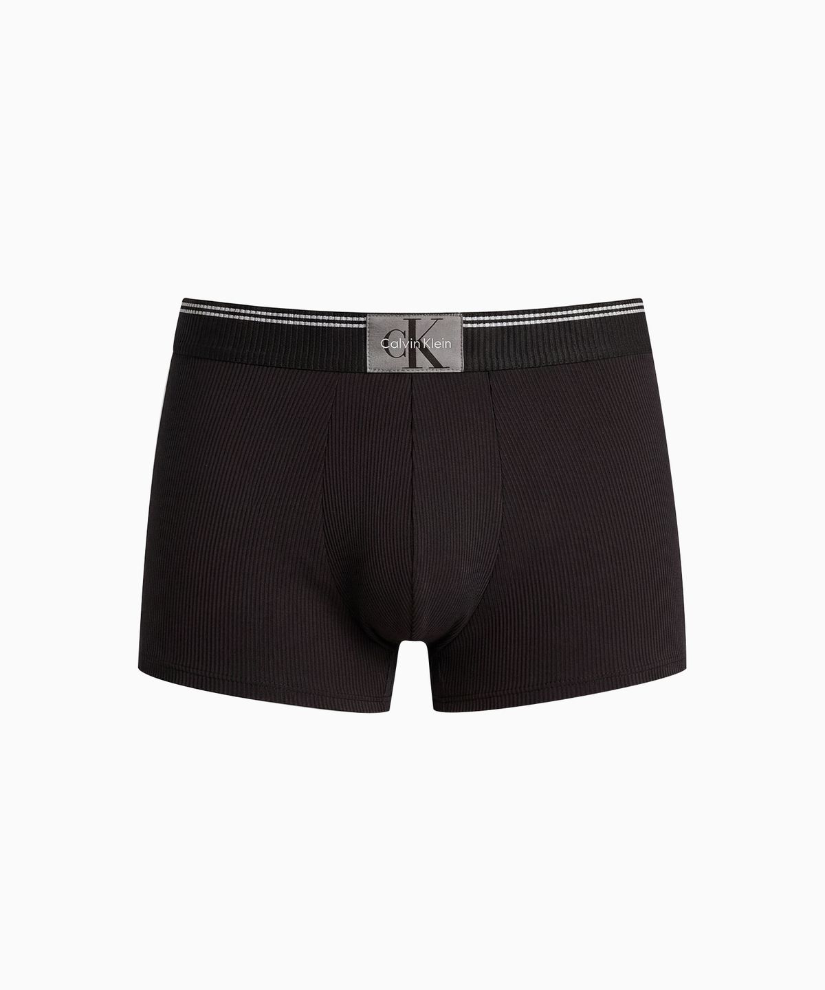 캘빈클라인 언더웨어(CALVIN KLEIN UNDERWEAR) 남성 CK 블랙 마이크로 립 로우 라이즈 트렁크_NB4611UB1