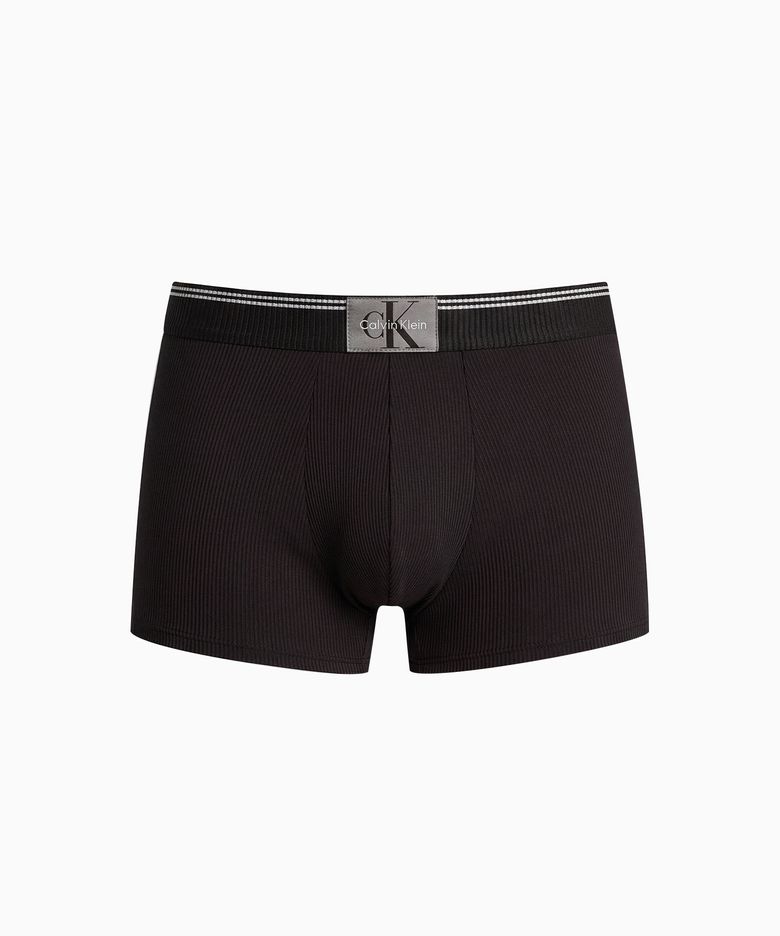 남성 CK 블랙 마이크로 립 로우 라이즈 트렁크_NB4611UB1
