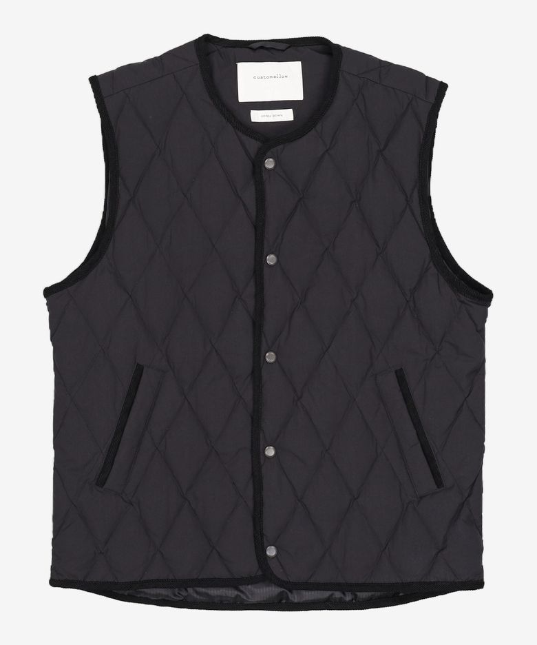 quilting down vest_CWUAW21751BKX 100
