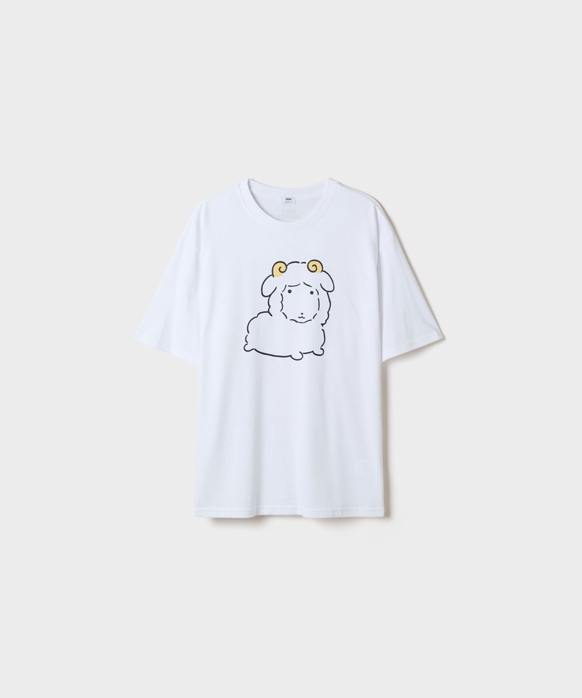 스파오(SPAO) [가나디] 별자리 반팔 티셔츠(Ivory)_SPRLG49U01
