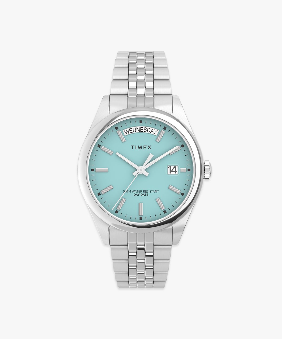 타이맥스(TIMEX) 레거시 데이데이트 브레이슬릿 손목시계 36mm