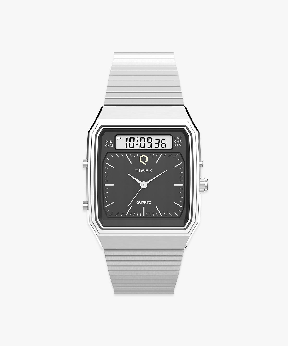 타이맥스(TIMEX) Q TIMEX 아나디지 리이슈 손목시계 33mm