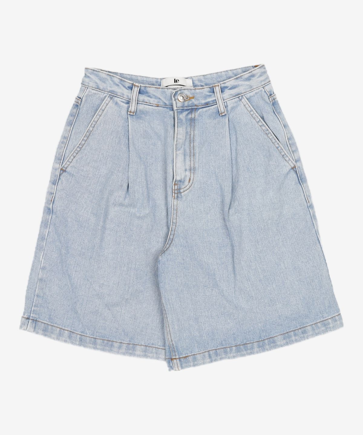 르(LE) light blue denim shorts (blue) S