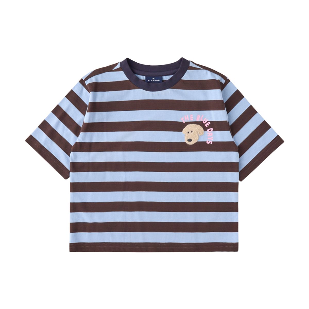 블루독(BLUEDOG) 도기5부STRIPE티셔츠 (26A15-331-02)