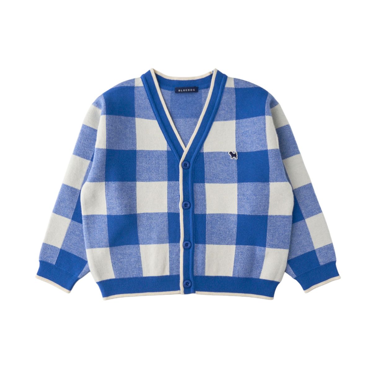 블루독(BLUEDOG) 체크고방가디건 (26A15-200-01)
