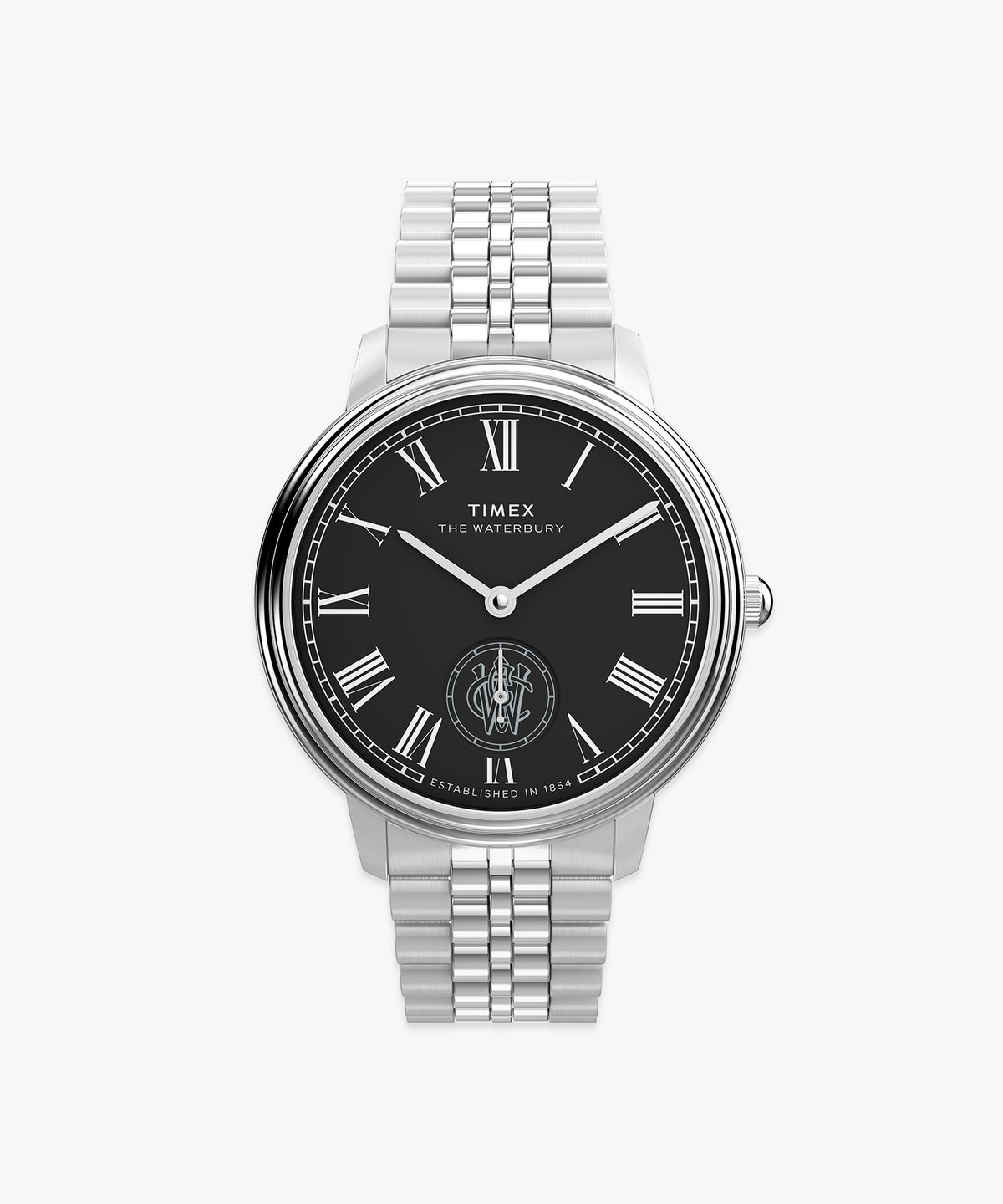 타이맥스(TIMEX) 워터베리 메트로폴리탄 서브세컨드 남자메탈시계 39mm