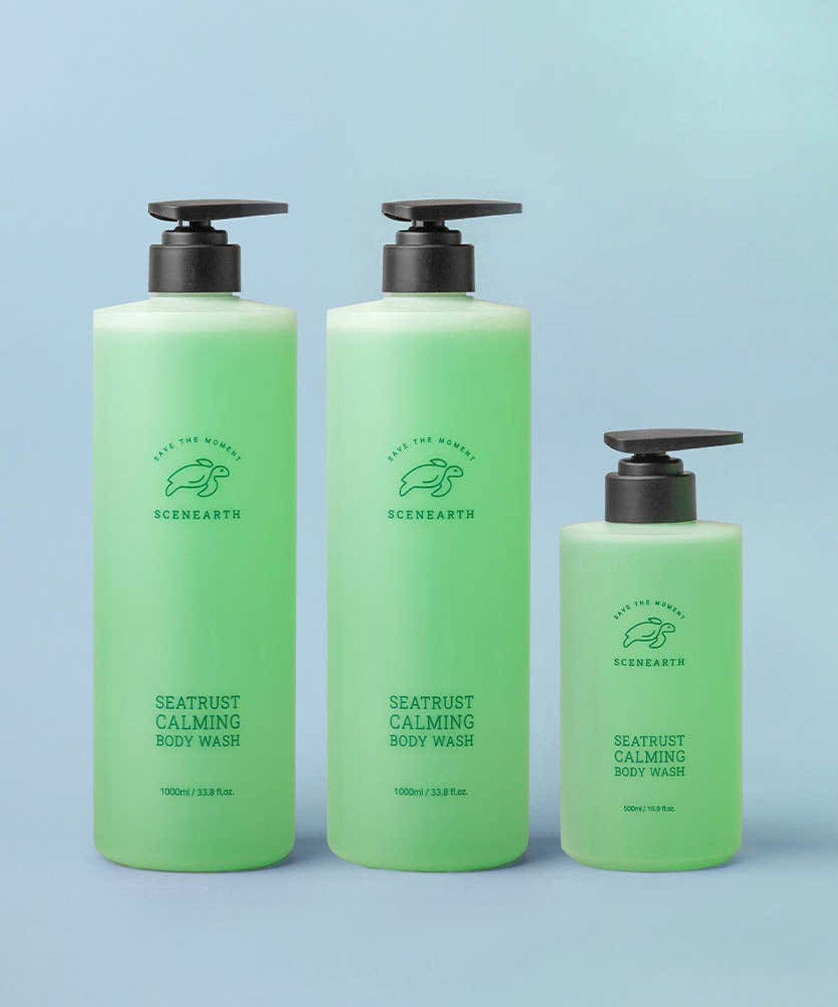 씨널스(SCENEARTH) 씨트러스트 카밍 약산성 바디워시 1000ml 2개입 + 500ml
