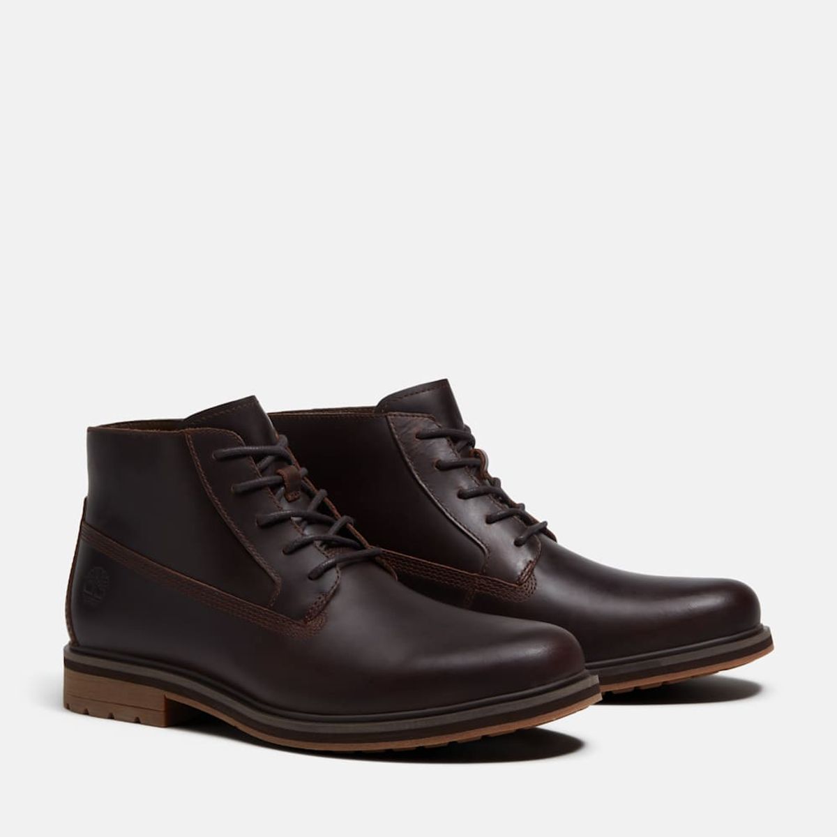 팀버랜드(TIMBERLAND) 남성 웨더벅스 에센셜 추카 부츠  다크브라운_TB0A5NTSW011