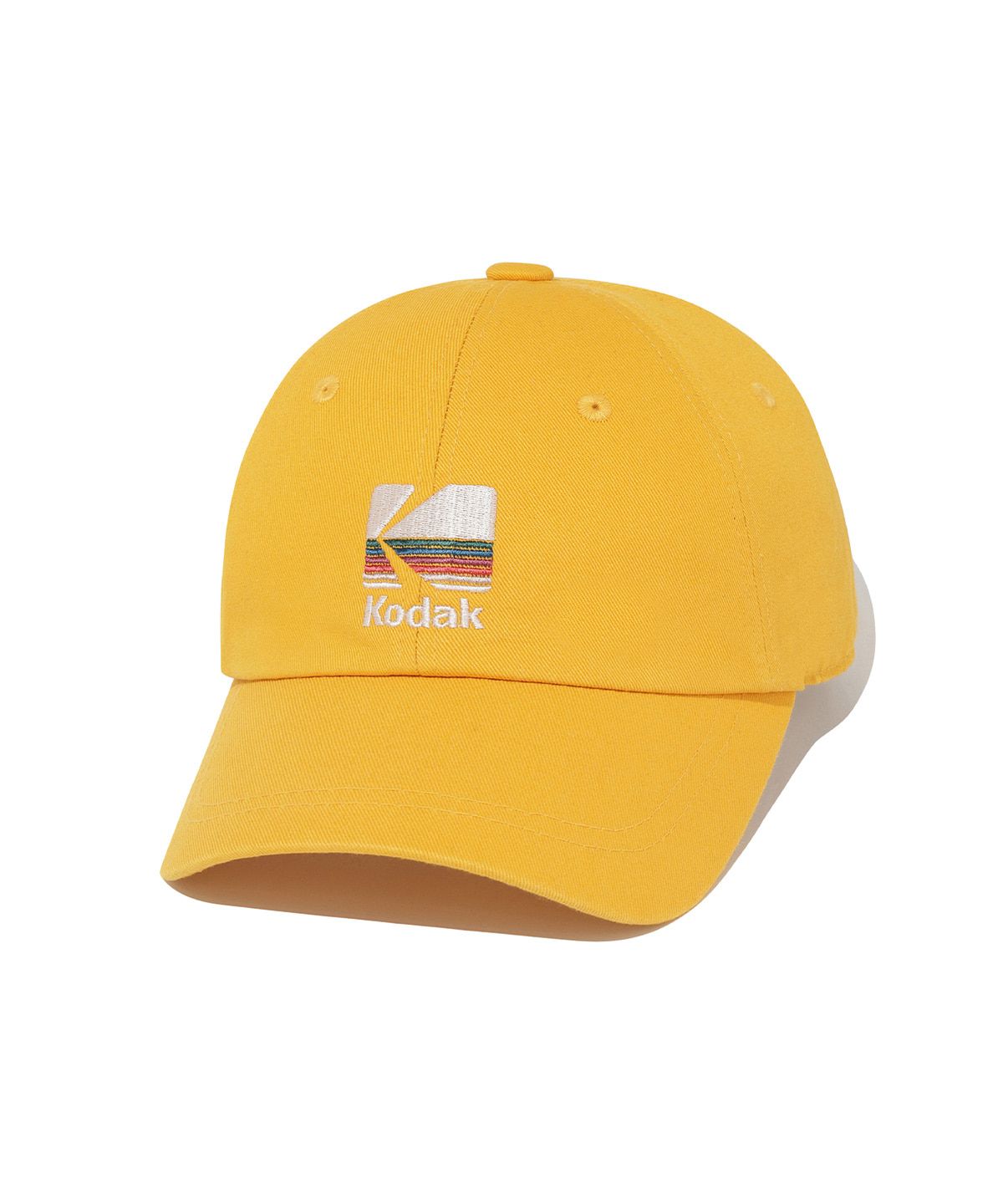 코닥 키즈(KODAK KIDS) 레인보우 자수 볼캡 키즈 YELLOW