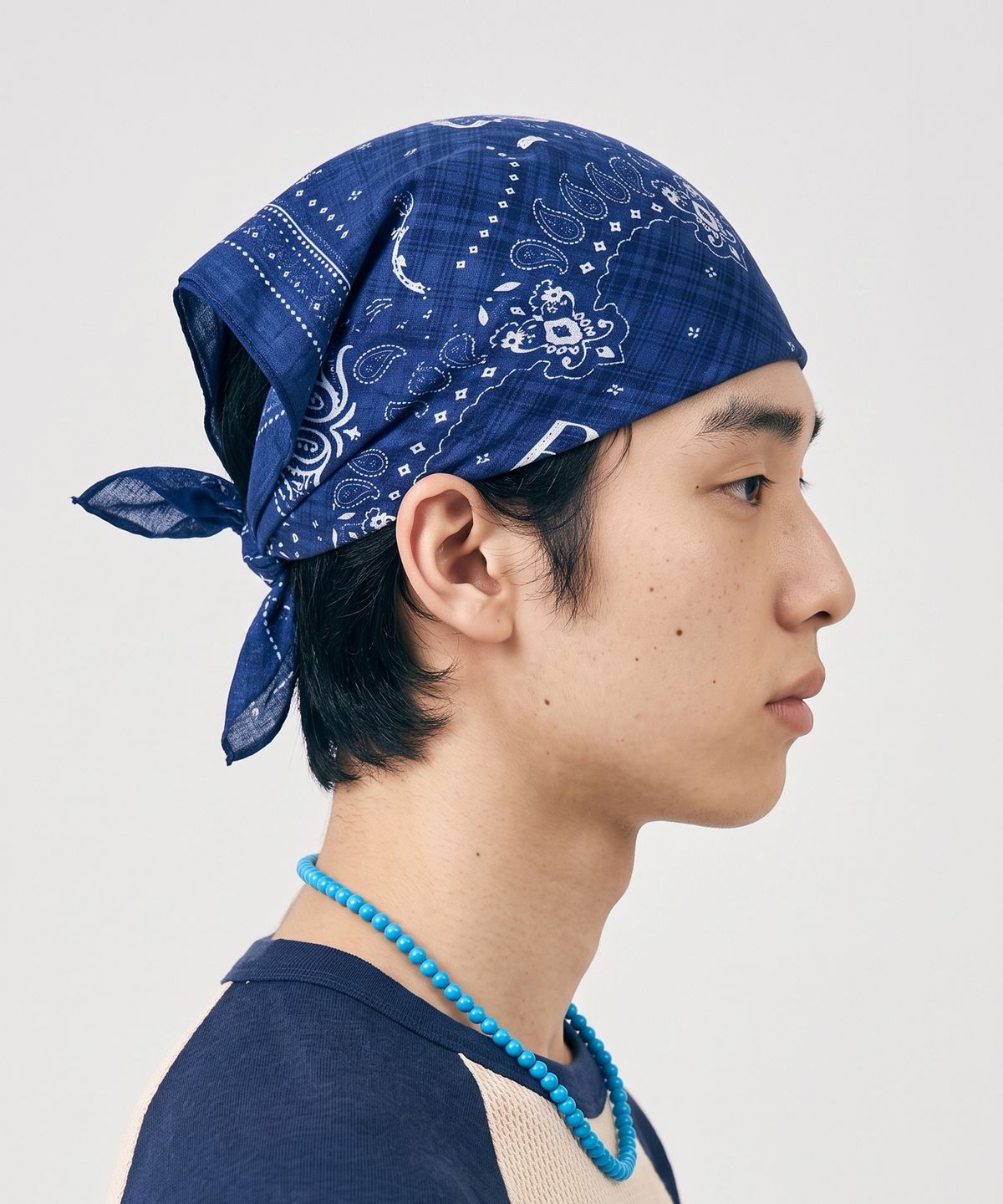 발롱블랑 라이프(BALLONBLANC LIFE) Motif Bandana - BLUE