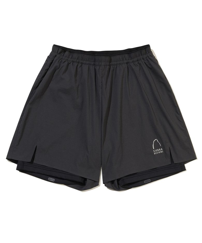 W) 선보우 2in1 5.5인치 쇼츠 BLACK
